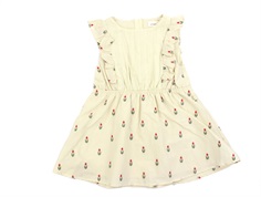 Lil Atelier turtledove dress flowers